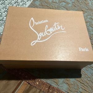 Authentic Black Louboutins Size 8.5